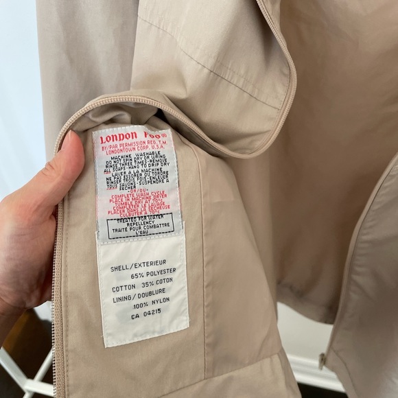 London Fog Khaki Jacket - Picture 5 of 6